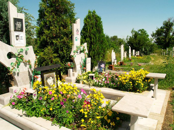 Flores para el cementerio